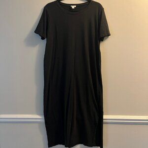 Like New J.Crew Factory T-Shirt Midi Dress